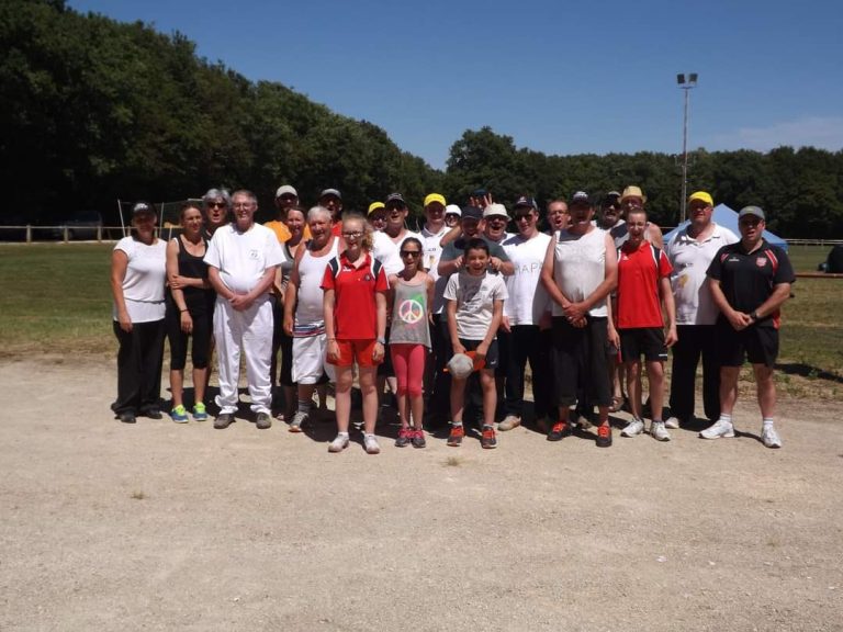 Photo des participants aux 24h du tir à l'arc