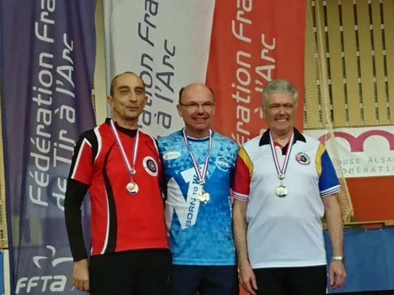 Photo de Naceur, Médaille d'argent aux championnats de France de Tir en Salle à 18m